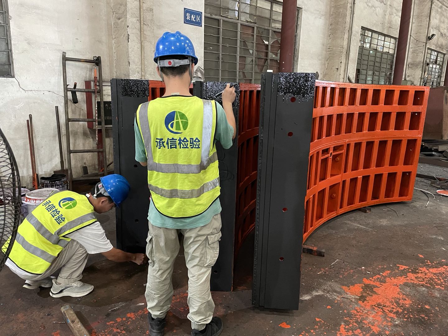 隧道鋼管片無損檢測